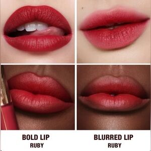CHARLOTTE TILBURY Ruby Blur  Lip Blur Liquid Lipstick